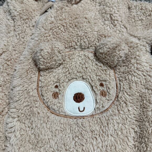 Little Joy Hooded Bear Jumper | 0-3M - Picture 4 of 7